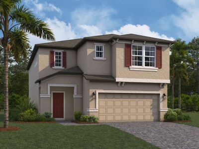 New construction Single-Family house 31118 Pendleton Landing Cir, Wesley Chapel, FL 33545 Cypress- photo 0