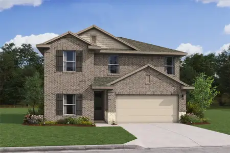 New construction Single-Family house 30601 Johnson Aly, Magnolia, TX 77355 plan Tigris II - image
