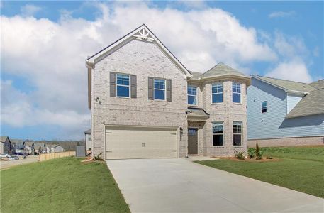 New construction Single-Family house 22 Homesite Stinson Ln, Locust Grove, GA 30248 plan Everest III - image