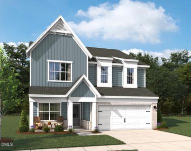 New construction Single-Family house 913 Fetching Pl, Unit 376, Rolesville, NC 27571 - image