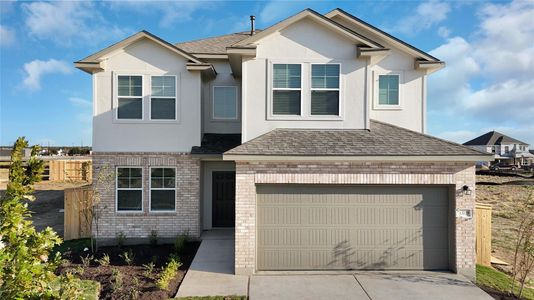 New construction Single-Family house 25517 Flora Bella Ln, Elgin, TX 78621 plan Fiona - image