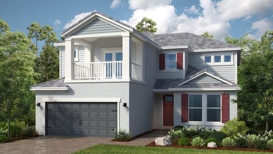 New construction Single-Family house 1572 Trailhead Ln, Zephyrhills, FL 33541 plan Barbados - image
