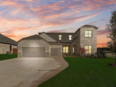 New construction Single-Family house 1342 Benjamin Trl, Van Alstyne, TX 75495 plan Carter - image