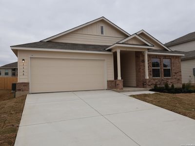 New construction Single-Family house 1160 Limestone Rdg, Seguin, TX 78155 plan Esparanza - image