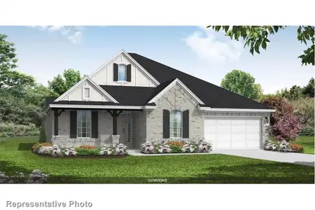 New construction Single-Family house 2203 Birch St, Mansfield, TX 76063 plan Bremond - image