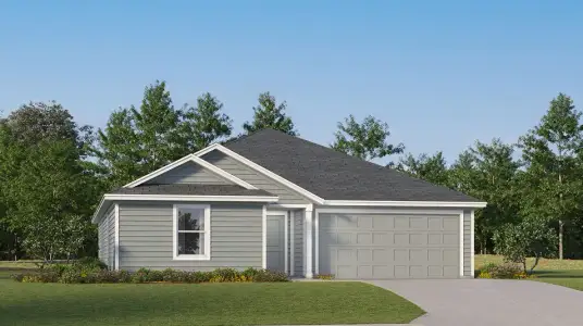 New construction Single-Family house 10073 Milam Branch Ave, Conroe, TX 77306 plan Aaron - image