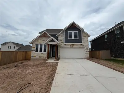 New construction Single-Family house 133 Silverleaf Spur, Bastrop, TX 78602 plan Cassidy - image