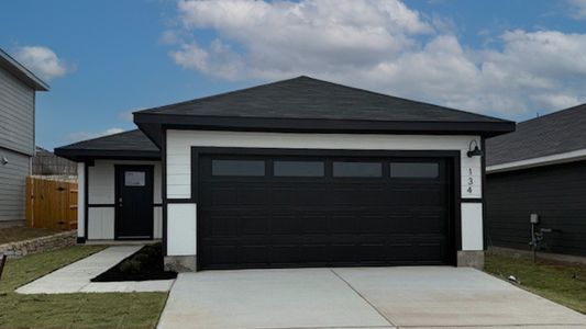 New construction Single-Family house 134 Schuenemann Wy, Uhland, TX 78640 plan The Barton - image