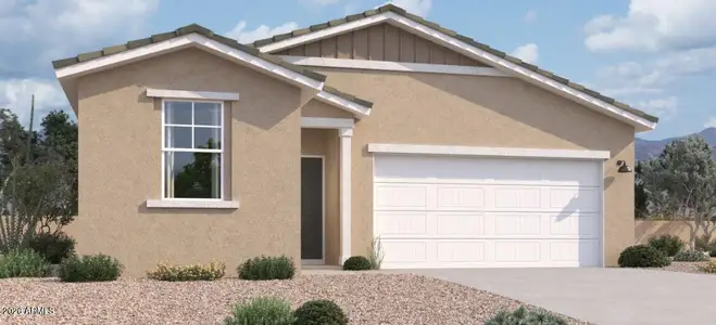 New construction Single-Family house 47651 W Moeller Rd, Maricopa, AZ 85139 plan Poppy - image