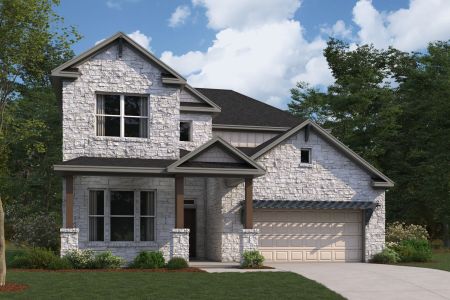 New construction Single-Family house 2120 Billings Way, Leander, TX 78641 Balcones II- photo 0