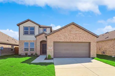 New construction Single-Family house 213 Patton Ln, Venus, TX 76084 plan Southfork - image
