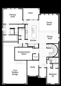 New construction Single-Family house 1508 Treasure Map Vw, Leander, TX 78641 Leyland Plan- photo 0