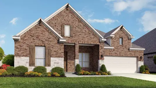 New construction Single-Family house 2280 Garnet Dr, Waxahachie, TX 75167 plan Tulane - image