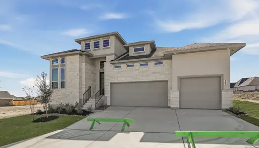New construction Single-Family house 169 Highland Park, Castroville, TX 78009 plan Silas - image