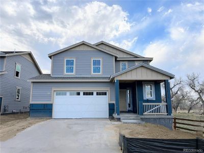 New construction Single-Family house 733 S Eaton Park Way, Aurora, CO 80018 Elbert- photo 0