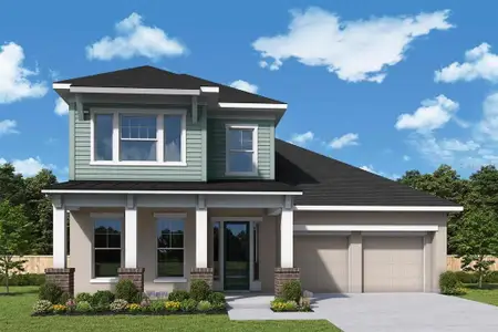 New construction Single-Family house 9652 Macbride Dr, Orlando, FL 32827 plan The Manville - image