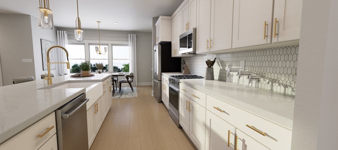 New construction Townhouse house 2420 Adrift Rd, Fuquay Varina, NC 27526 plan Cora End Unit - image 6