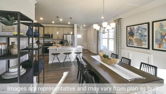 New construction Townhouse house 2228 Cherry Top Dr, Fuquay Varina, NC 27526 The Linville- photo 7 7