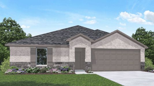 New construction Single-Family house 20692 Miller Heights Dr, New Caney, TX 77357 plan Bellvue - image