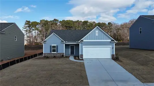 New construction Single-Family house 171 Galilee Ln, Bethlehem, GA 30620 plan Europa - image
