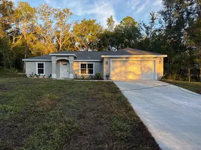 New construction Single-Family house 10210 N Dyal Dr, Citrus Springs, FL 34434 - image