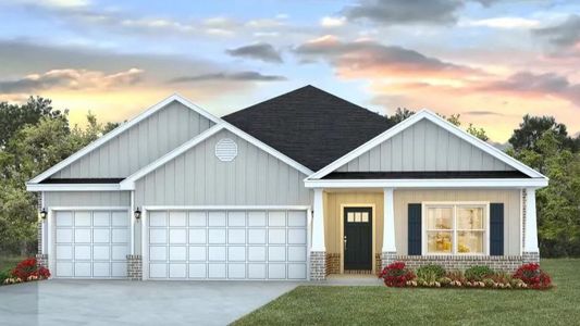 New construction Single-Family house 5550 Briset St, Milton, FL 32583 plan The Destin - image