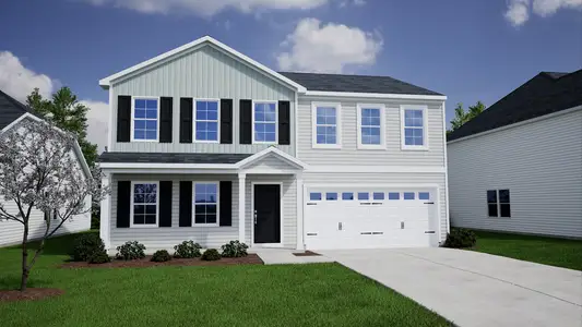 New construction Single-Family house 70 Buckthorn Dr, Youngsville, NC 27596 plan McDowell - image