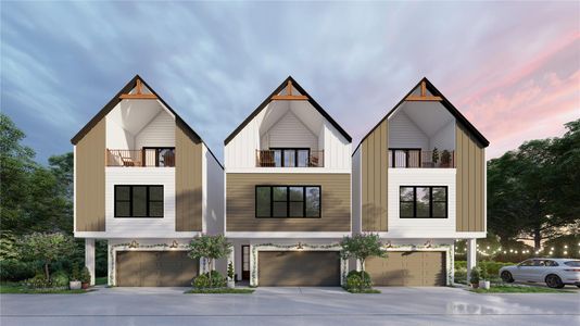 New construction Single-Family house 5354 Waleska, Houston, TX 77091 - image