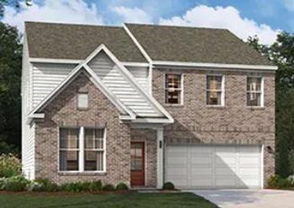 New construction Single-Family house 2072 Buice Lake Parkway, Acworth, GA 30102 The Idlewild- photo 0