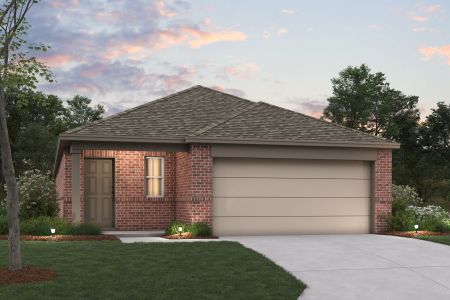 New construction Single-Family house 3102 Orchid Ave, Van Alstyne, TX 75495 plan Periwinkle - image