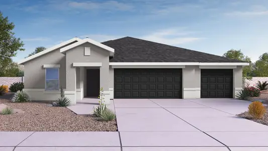 New construction Single-Family house 5686 E Azara Dr, San Tan Valley, AZ 85140 plan Courtland - image