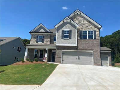 New construction Single-Family house 22 Winding Rose Drive, Hoschton, GA 30548 Canterbury- photo 0