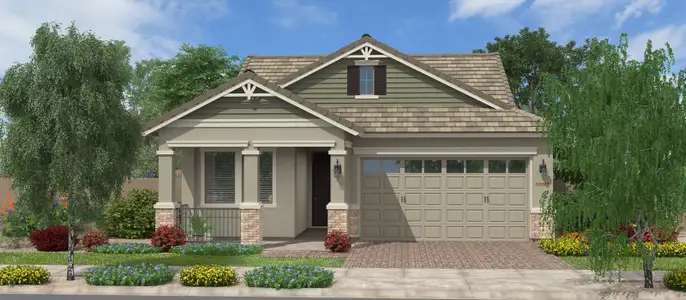 New construction Single-Family house 22481 E Cattle Dr, Queen Creek, AZ 85142 plan Seagrass - image