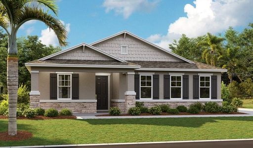 New construction Single-Family house 3917 Deer Ridge Drive, Mount Dora, FL 32757 Slate- photo 0