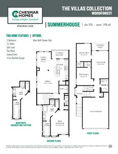 New construction Duplex house 408 E Coralburst Lp, Montgomery, TX 77316 plan Summerhouse - image