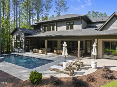 New construction Single-Family house 7640 Falls Creek Ln, Raleigh, NC 27614 - image