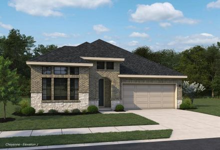 New construction Single-Family house 24335 Ponds Creek Ct, Magnolia, TX 77355 plan Cheyenne - image