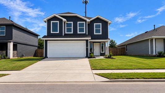 New construction Single-Family house 4125 Woodhill Bend Dr, Crowley, TX 76036 plan Franklin - image