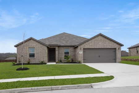 New construction Single-Family house 2641 River Bank Dr, Burleson, TX 76028 plan Hampton II - image