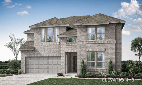 New construction Single-Family house 1112 Hackberry Ln, Crowley, TX 76036 plan Violet IV - image