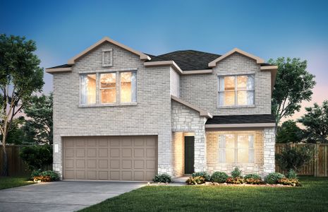 New construction Single-Family house 115 Blackfoot Daisy Path, San Marcos, TX 78666 plan Enloe - image