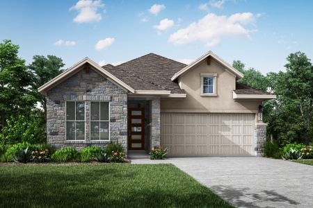 New construction Single-Family house 583 Darley Oak Dr, Dripping Springs, TX 78620 plan Magnolia - image