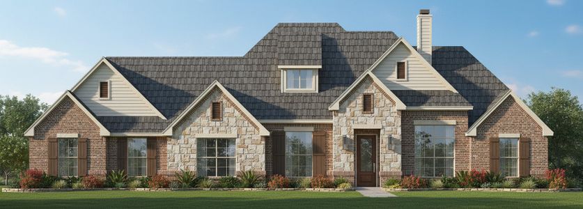 New construction Single-Family house 112 Rocky Top Rnch, Reno, TX 76020 plan The Odessa - image