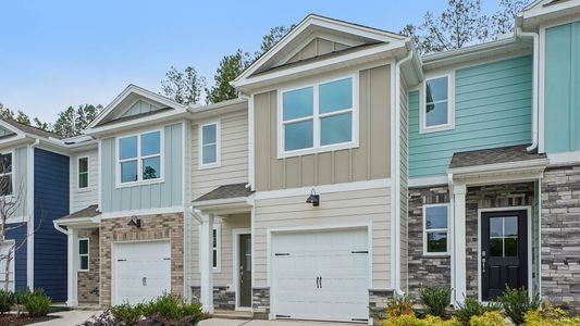 New construction Townhouse house 5004 Red Blush Wy, Willow Spring, NC 27592 plan Payton - image