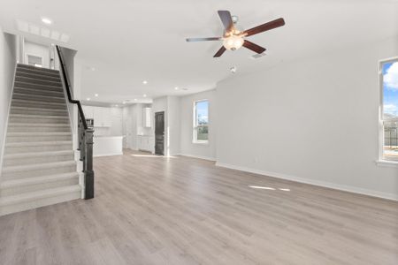 New construction Townhouse house 2500 Forest Creek Dr, Unit 101, Round Rock, TX 78665 Champagne (1815-CS-20)- photo 19 19