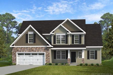 New construction Single-Family house 147 Meadow Sage St, Raeford, NC 28376 - image