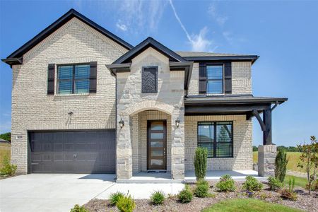 New construction Single-Family house 4219 Pigeon Drive, Sherman, TX 75092 The Tulip- photo 0