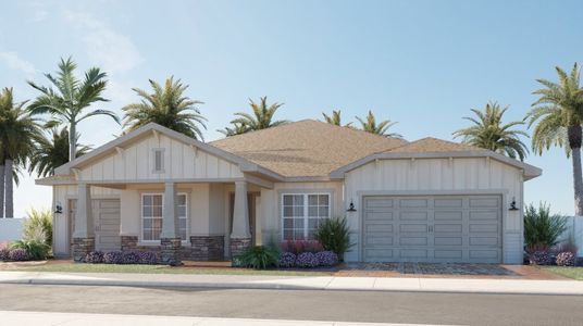 New construction Single-Family house 606 Hookline Circle, Loxahatchee, FL 33470 Broadleaf- photo 0