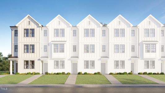 New construction Townhouse house 2301 Oakwood Meadows Ln, Raleigh, NC 27604 plan Jackson - image