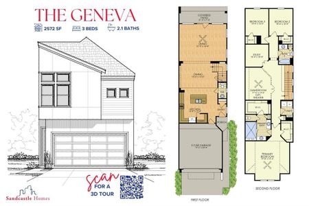 Innovative Design: The Geneva model redefines flexible living, with a detailed 3D model to explore every possibility for your lifestyle. Scan to see!